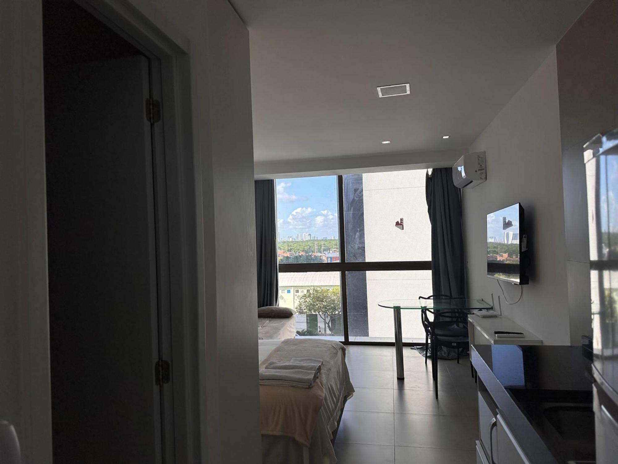 Apartamento Flat Em Boa Viagem - Rooftop470 - 507 *